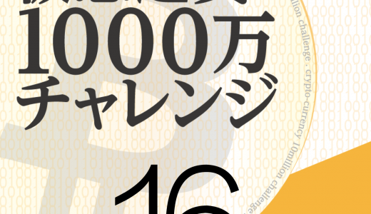 仮想通貨 1000万円チャレンジ【16日目】-ビットコインFX、始動-
